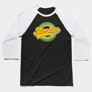 Kingston Jamaica vintage style logo Baseball T-Shirt